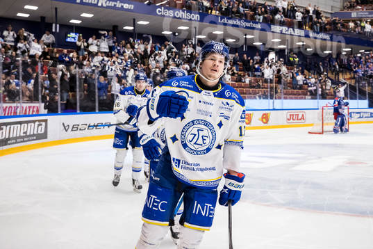 Leksands Linus Andersson jubel