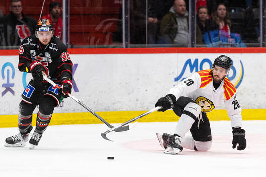 Örebros Robin Kovacs och Brynäs Oula Palve