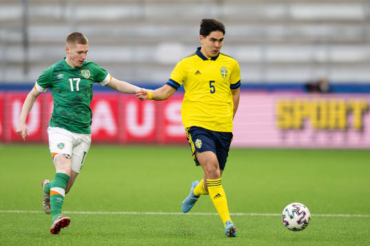 Ross Tierney of Ireland and Eric Kahl of Sweden