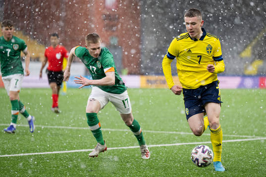 Ross Tierney of Ireland and Patrik Wålemark of Sweden