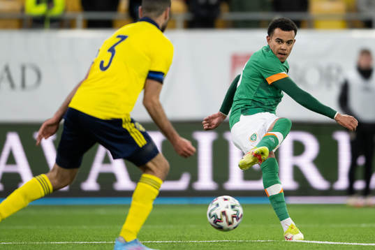 Tyreik Wright of Ireland