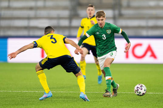 Joel Bagan of Ireland