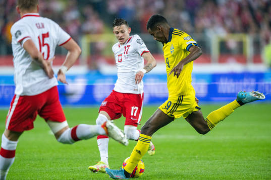 Alexander Isak of Sweden