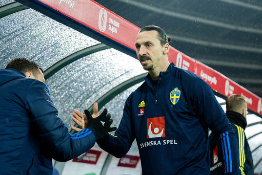 Zlatan Ibrahimovic of Sweden