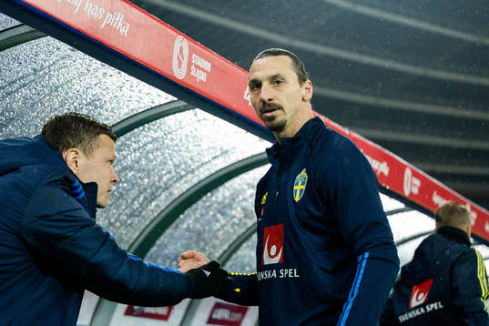 Zlatan Ibrahimovic of Sweden