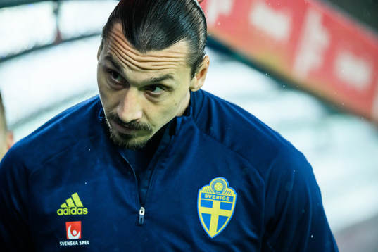 Zlatan Ibrahimovic  of Sweden
