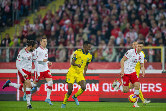 Alexander Isak of Sweden