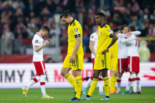 Bläddra bland fler bilder av Football, FIFA World Cup Qualifier, play-off, Poland - Sweden