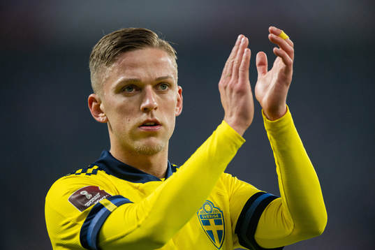 Jesper Karlsson of Sweden looks dejected