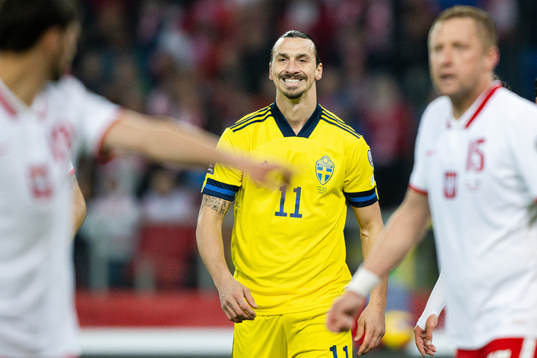 Zlatan Ibrahimovic of Sweden