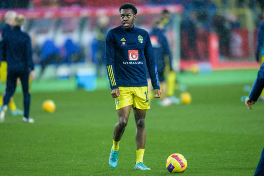 Anthony Elanga of Sweden