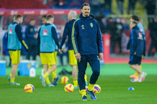 Zlatan Ibrahimovic of Sweden