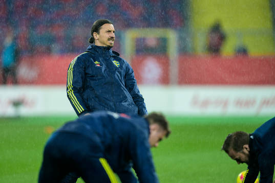 Zlatan Ibrahimovic of Sweden