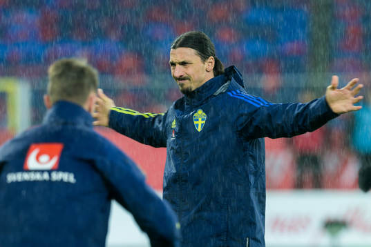 Zlatan Ibrahimovic of Sweden