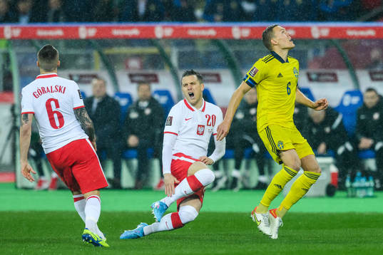 Ludwig Augustinsson of Sweden and Piotr Zielinski of Poland