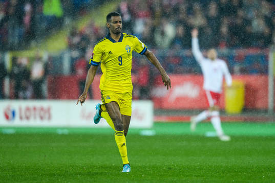 Alexander Isak of Sweden