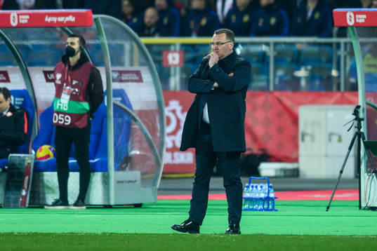 head coach Czeslaw Michniewicz of Poland