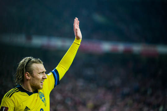 Emil Forsberg of Sweden