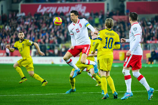 Robert Lewandowski of Poland