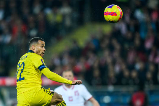 Robin Quaison of Sweden