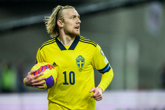 Emil Forsberg of Sweden
