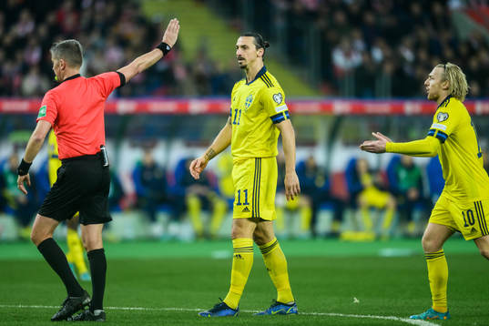 Zlatan Ibrahimovic  of Sweden