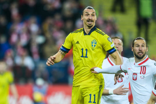 Zlatan Ibrahimovic of Sweden