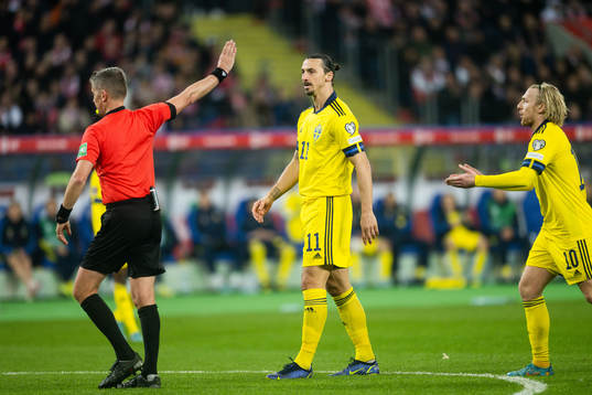 Zlatan Ibrahimovic  of Sweden