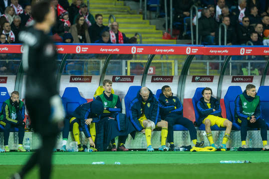 Filip Helander, Marcus Danielson, Robin Quaison and
