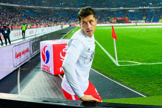 Robert Lewandowski of Poland