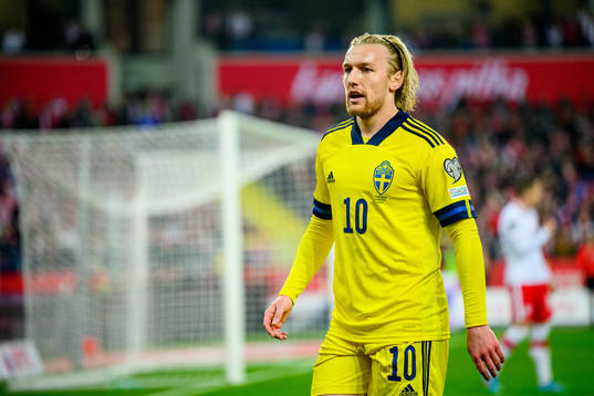 Emil Forsberg of Sweden