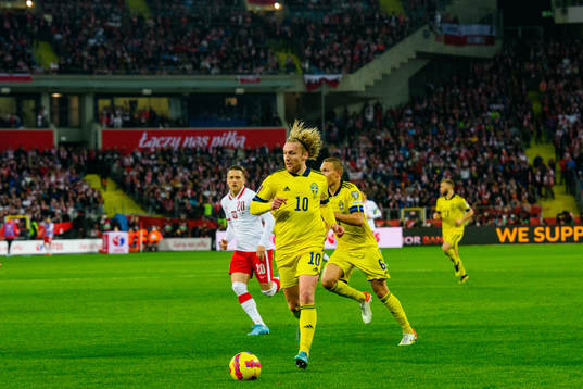 Emil Forsberg of Sweden