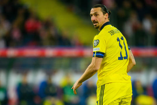 Zlatan Ibrahimovic of Sweden
