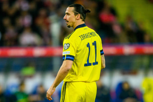 Zlatan Ibrahimovic  of Sweden