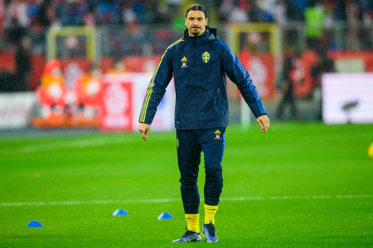 Zlatan Ibrahimovic  of Sweden