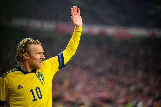 Emil Forsberg of Sweden