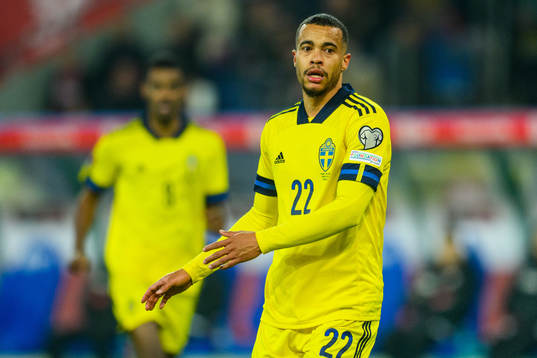Robin Quaison of Sweden
