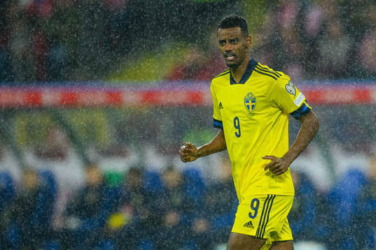 Alexander Isak of Sweden
