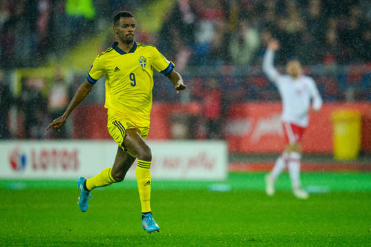 Alexander Isak of Sweden