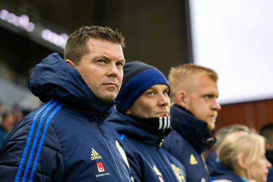 Head coach Jens Gustafsson of Sweden