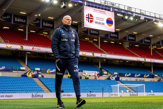 Ståle Solbakken, head coach of Norway