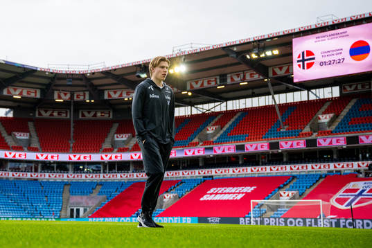 Jens Petter Hauge of Norway