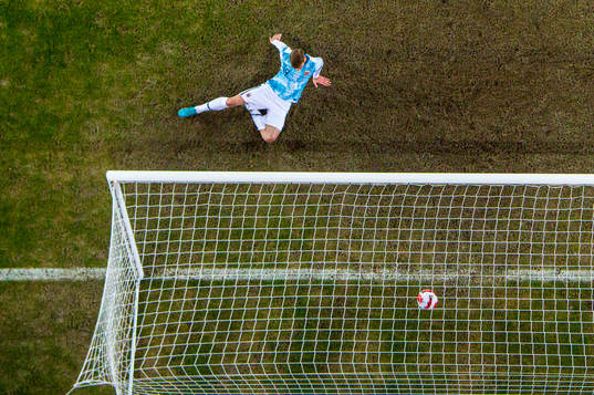 Alexander Sørloth of Norway scores the 9-0 goal