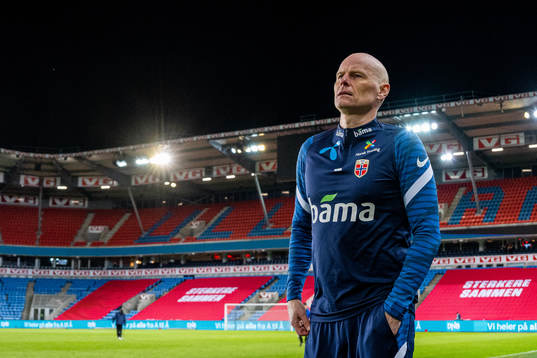 Ståle Solbakken, head coach of Norway