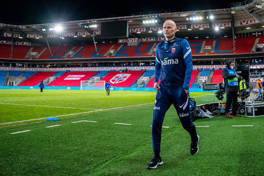 Ståle Solbakken, head coach of Norway