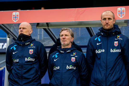 Ståle Solbakken, head coach, Kent Bergersen, assistant