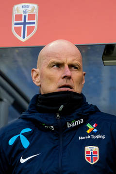 Ståle Solbakken, head coach of Norway