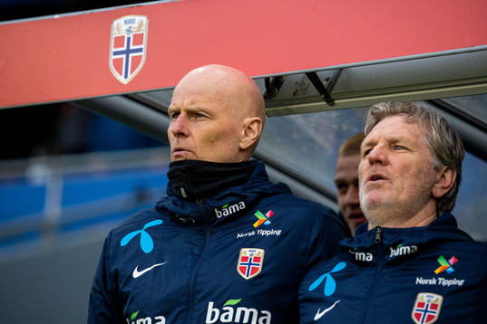 Ståle Solbakken, head coach, and Kent Bergersen, assistant