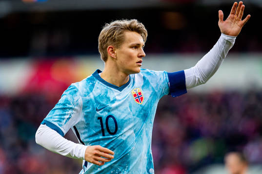 Martin Ødegaard of Norway