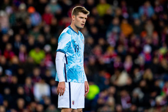 Alexander Sørloth of Norway